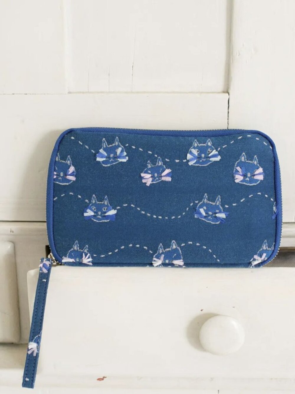 Hobonichi Whisker Cat Drawer Pouch Áne (Like New)